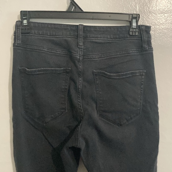 Arizona jean co black highrise bootcut jeans size 7 short NWOT - Picture 10 of 11